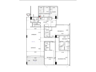  Plano Departamentos en Interlomas - Distribución detallada 